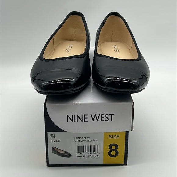 Nine West Black Vegan Ballet Flats Women’s Size 8 – New in Box - Picture 9 of 9